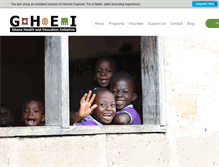 Tablet Screenshot of ghei.org